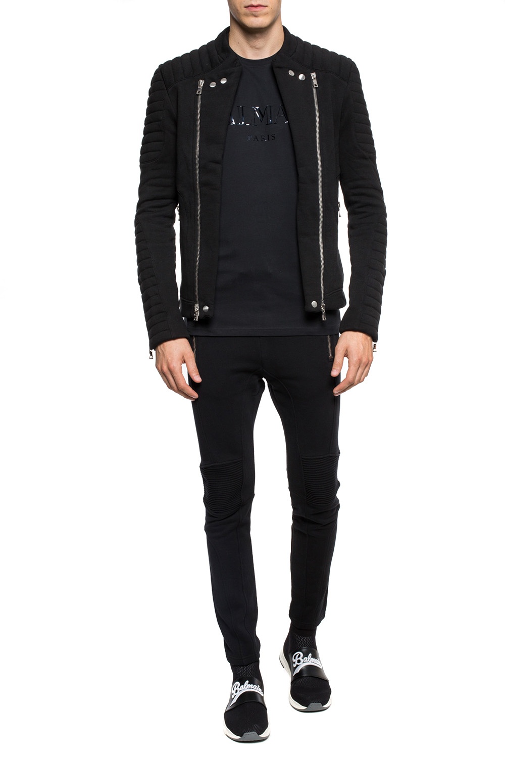 Black Biker' sweatpants Balmain - Vitkac Canada